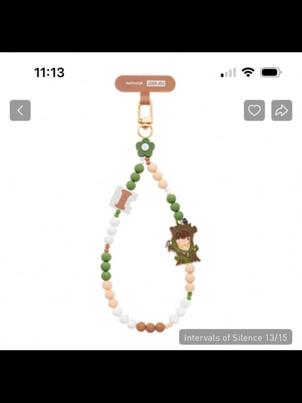 POP MART: Hand in Hand Series - Phone Charm (Hirono)